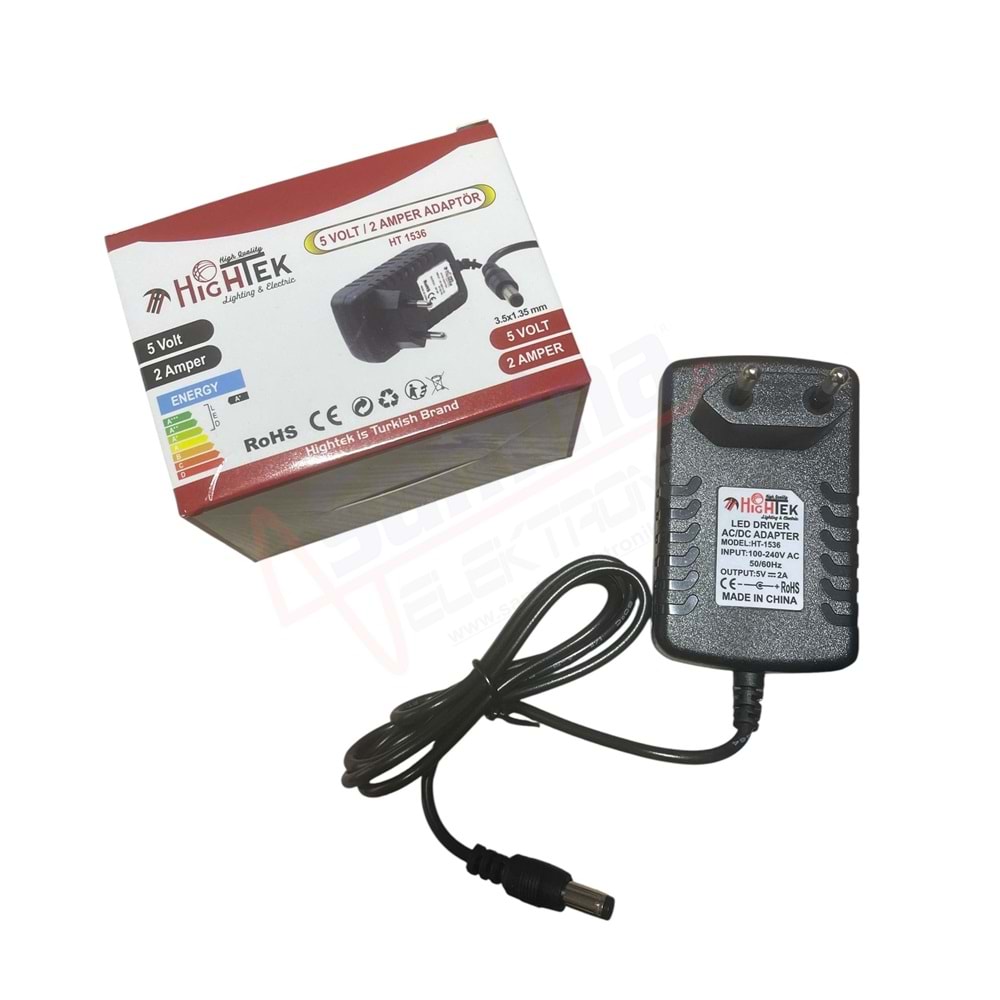 Hightek HT-1536 5 Volt 2 Amper Adaptör