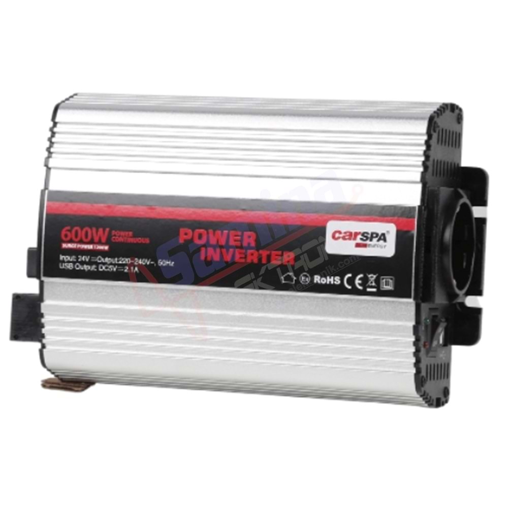 Carspa 600W 24V Modifiye Sinüs İnverter