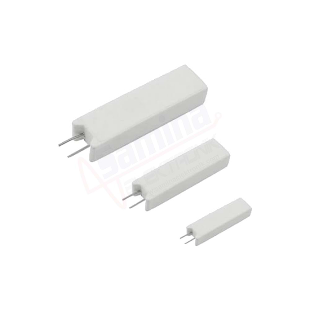 RES.CEMENT 11W 39 Ohms 5% WIREWOUND THT