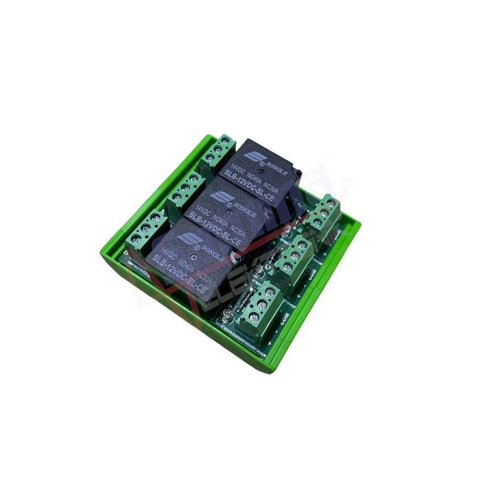 Samina RLY-ROK-3X01-12VDC-30A PCB Montajlı Röle
