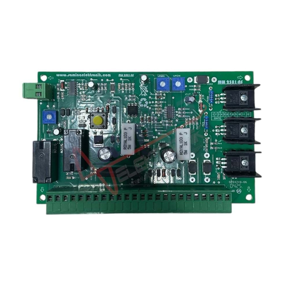SAMİNA MW 2501-AS (S-212) KAYNAK TEL SÜRME KONTROL KARTI