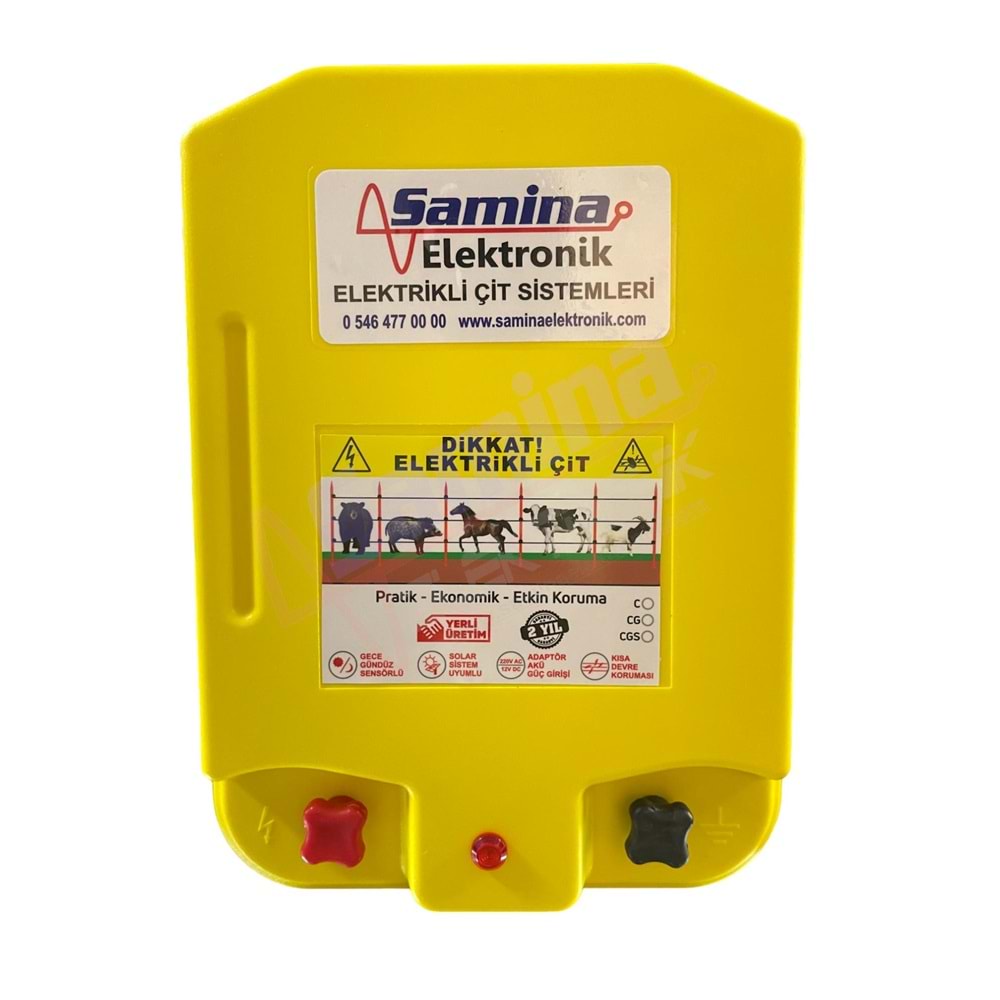 Samina YGS12-2500 Sensörlü Elektrikli Çit Cihazı