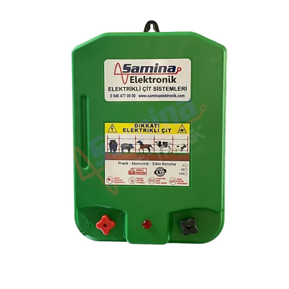 Samina YGS12-2500 Sensörlü Elektrikli Çit Cihazı
