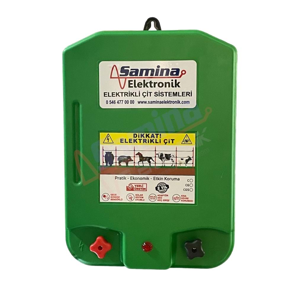 Samina YGS12-3000 Sensörlü Elektrikli Çit Cihazı