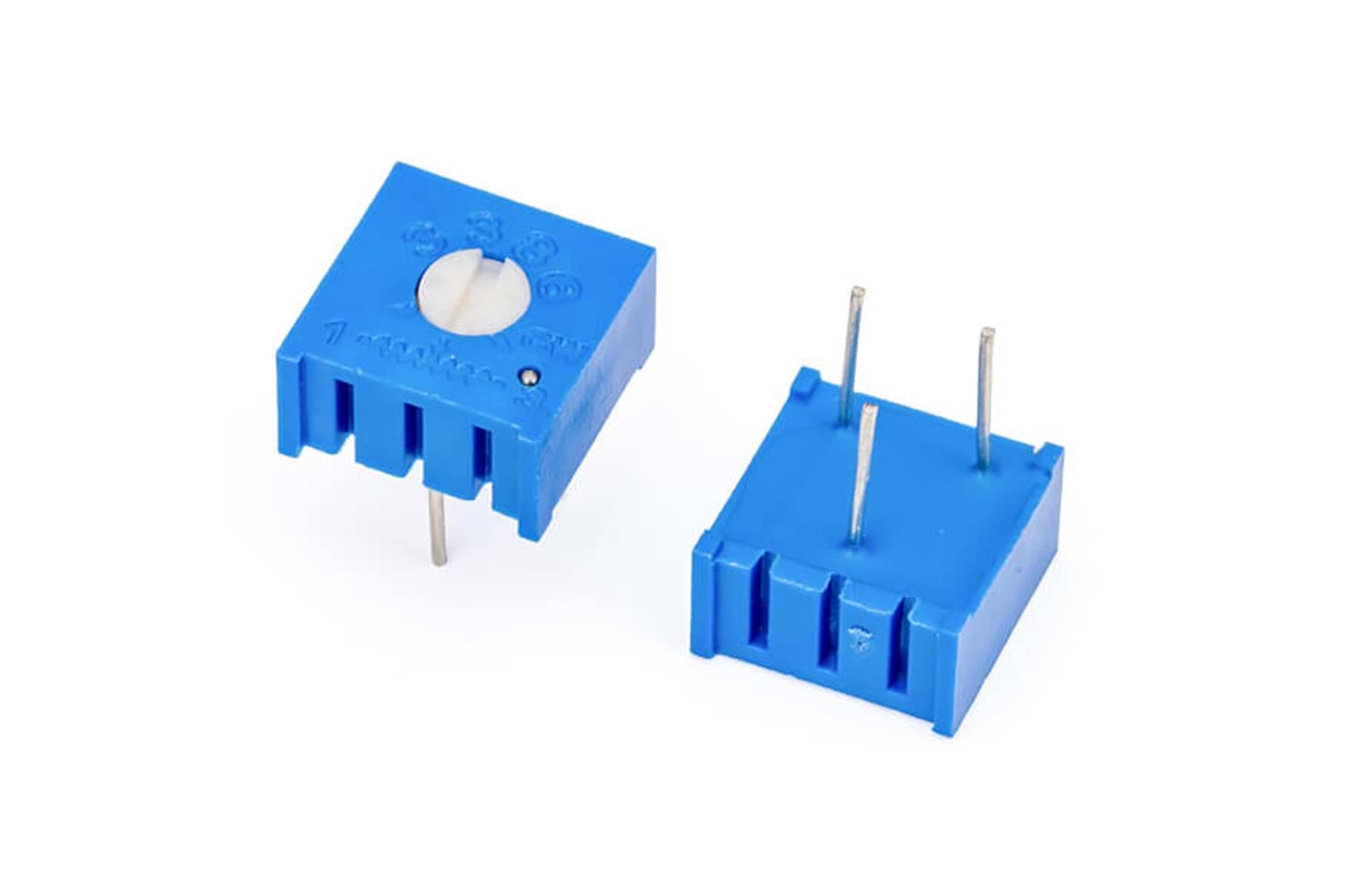 TRIMPOT 3386F-502-5K CERMET SINGLE TURN VER.ADJ 100K 0.5W