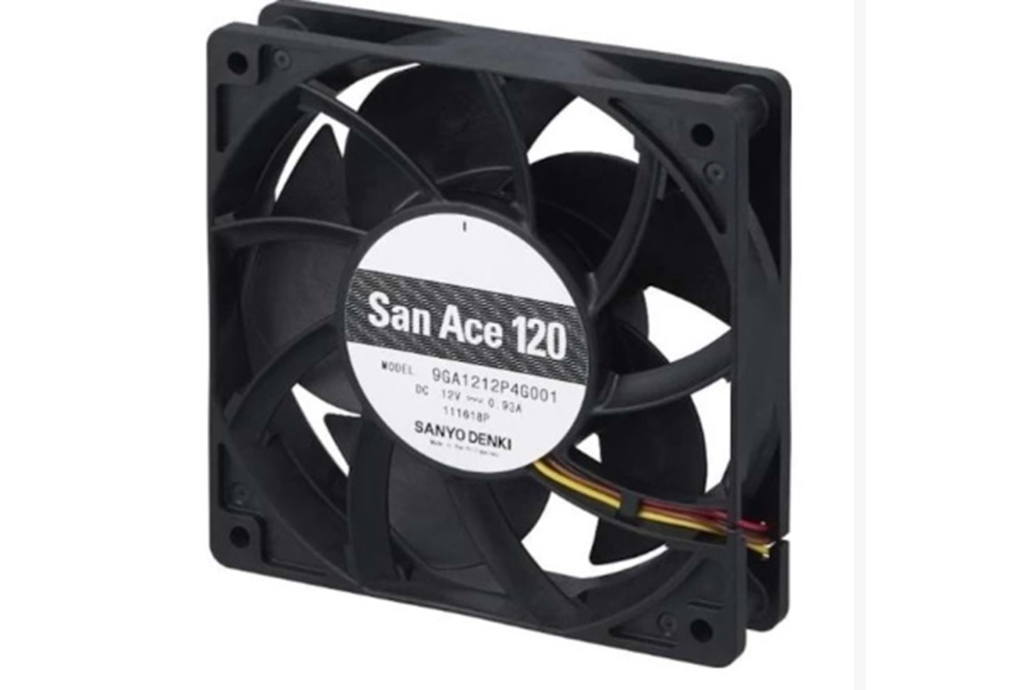 FAN - SANYO SAN ACE 9G1212P4G03 120x120x25MM 12VDC 0.90A FAN