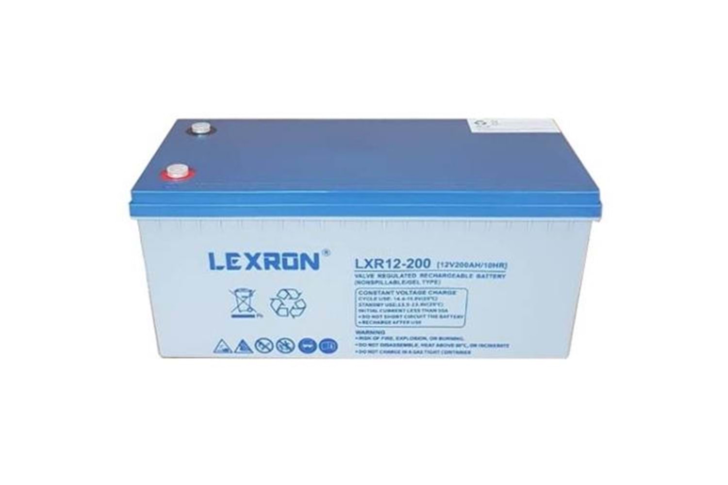Lexron LXR-12V 210Ah Jel Akü