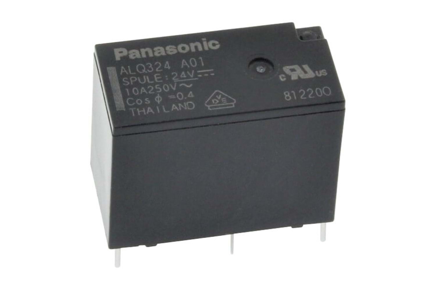 Röle - PANASONIC ALQ324 A01 RELAY POWER 10A 24VDC 1FormA