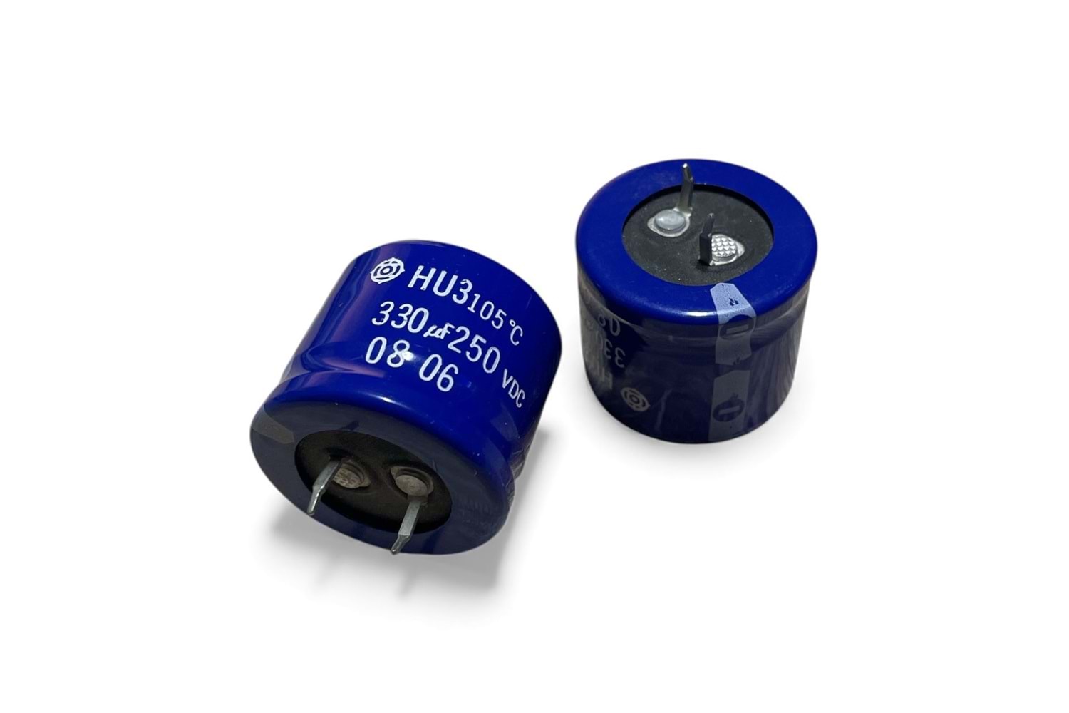 CAP.EL. 330uF 250V Kondansatör 30x25mm 105C K05 SNAP-IN