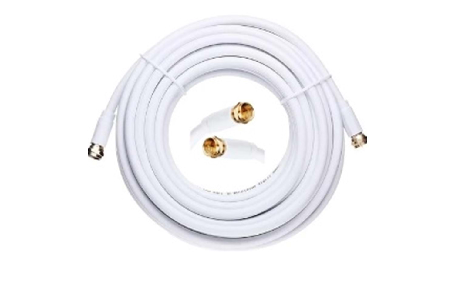 Rutter RT-2205 RG6 Konnektörlü TV Kablosu 5 Mt