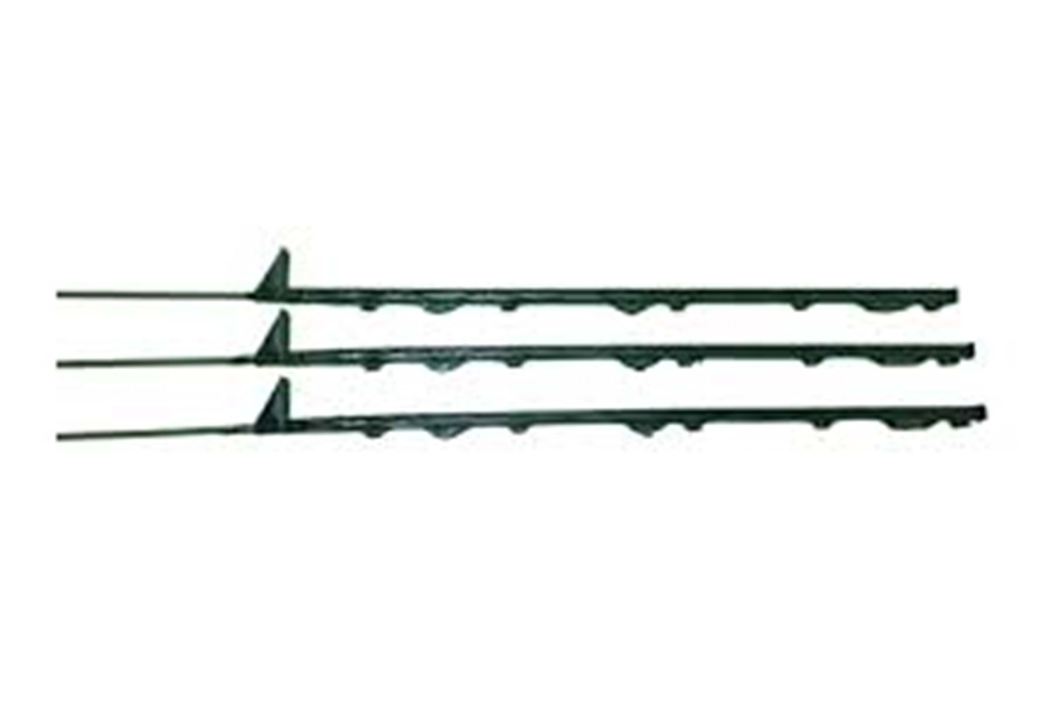 Samina CIZ-17-KZK-B100 cm İzalatörlü Plastik Çit Direği Beyaz