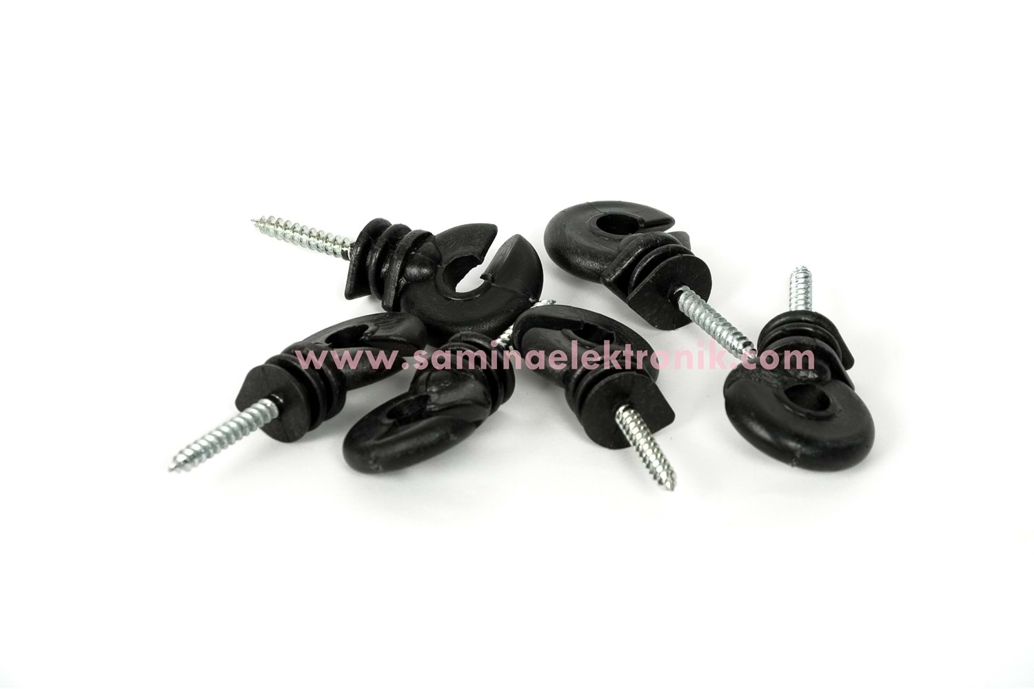 Elektrikli Çit Ahşap Direk İzalatörü 100 lü Paket CIZ-3-ABS