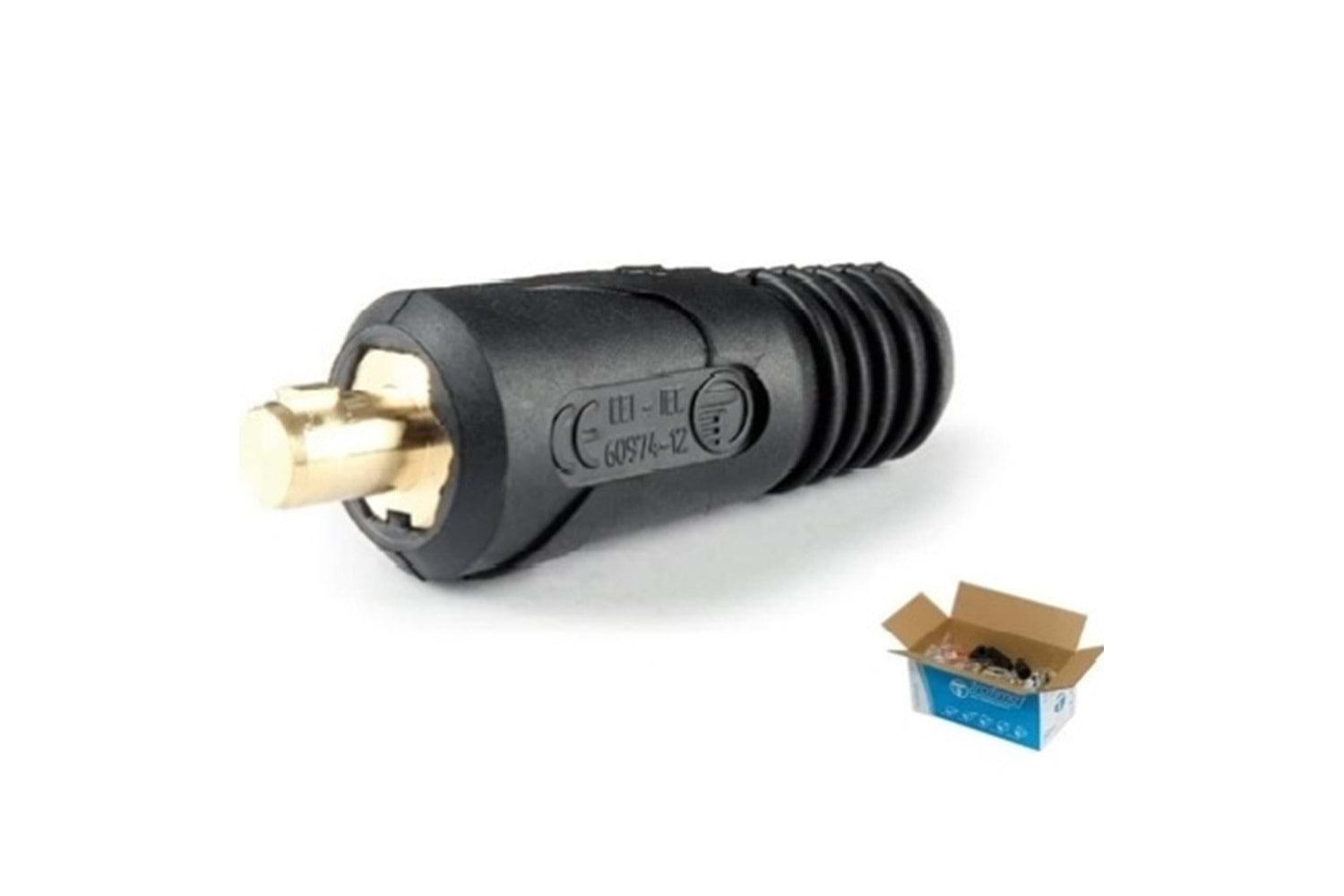 Jack - Trafimed DKJ35-50 mm² Kaynak Makinesi Erkek Bağlantı Soketi