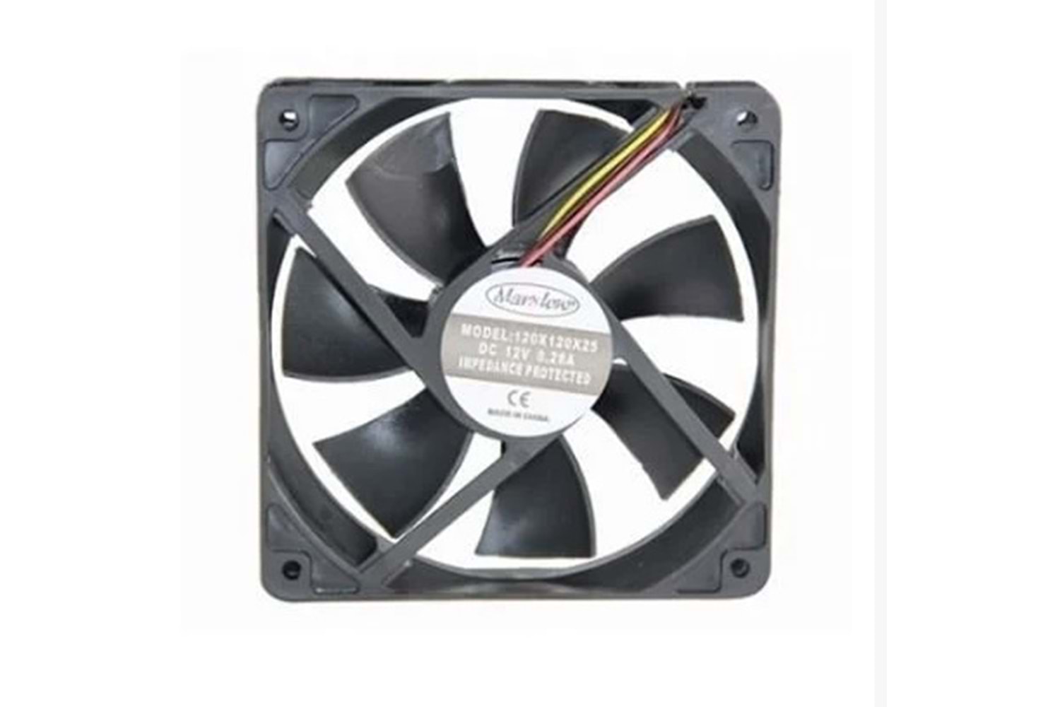 FAN - MARXLOW 120x120x25MM 12V 0.28A FAN (2 Kablolu)