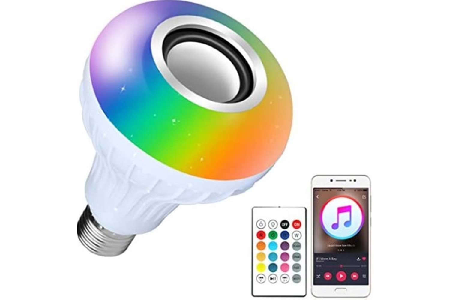 Hightek Hba-70 Bluetooth Hoparlörlü Lamba