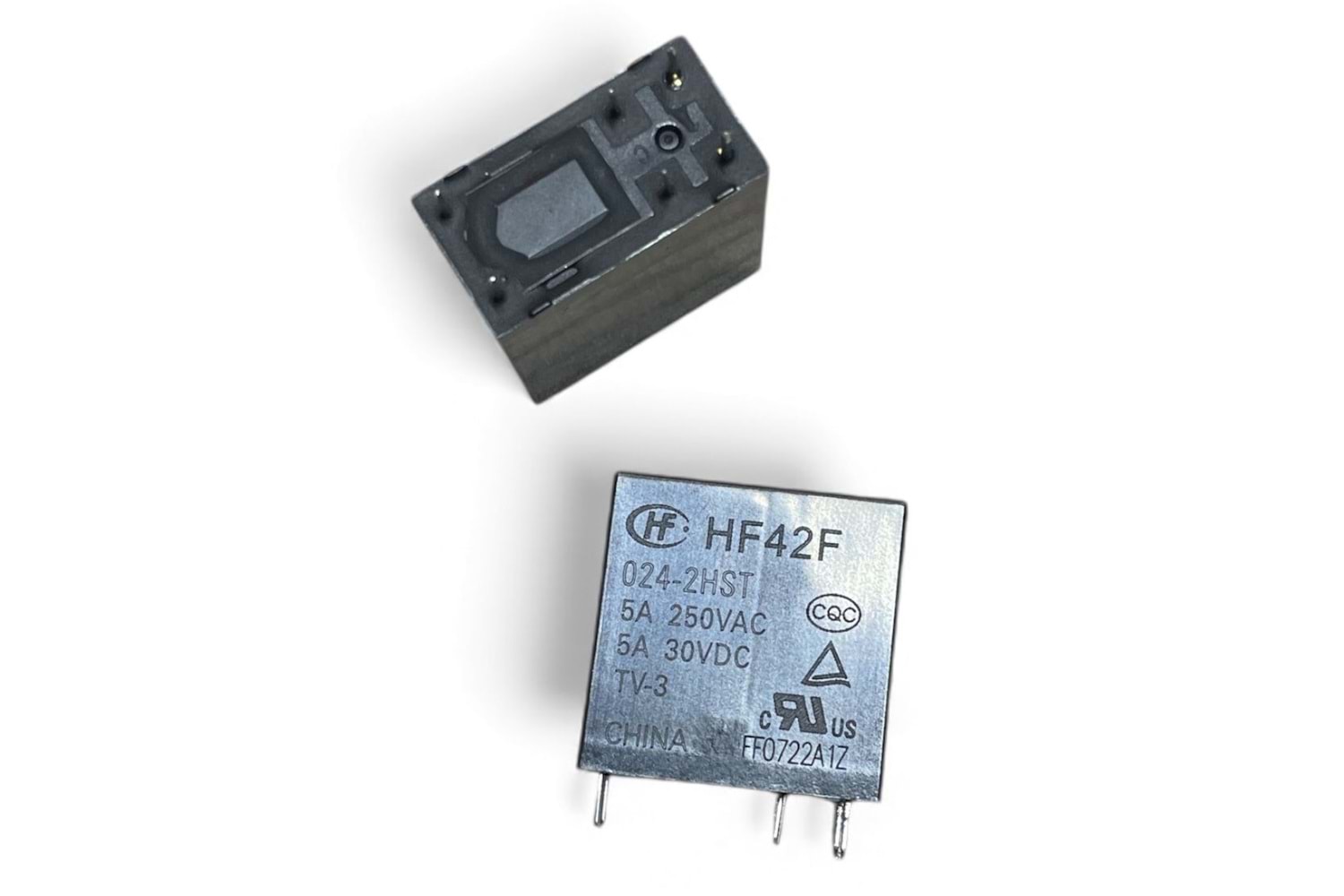 Röle - HONGFA HF42F 024-2HST 5A 24VDC 2 Form A 6 Pin Röle