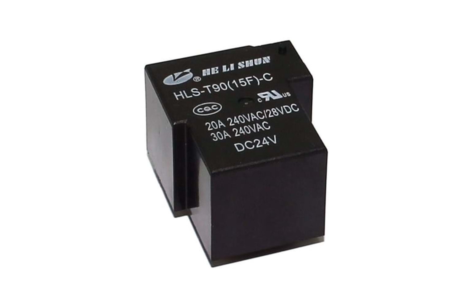 Röle - HELISHUN HLS-T90(15F)-A 12V 30A Tek Kontak Röle