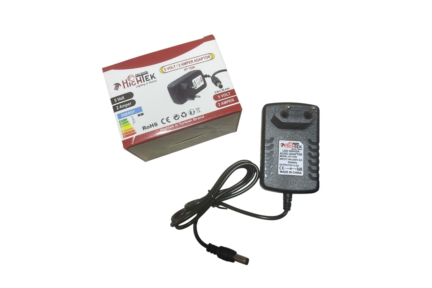Hightek HT-1536 5 Volt 2 Amper Adaptör