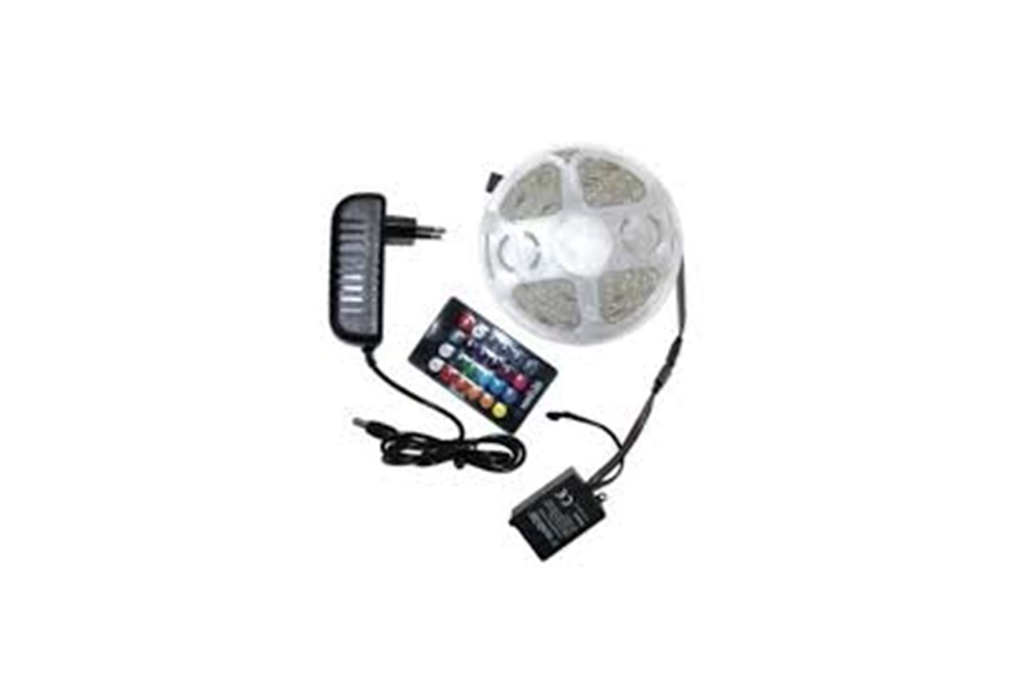 Hightek RGB 2835 5mt Ledli Kumandalı Set