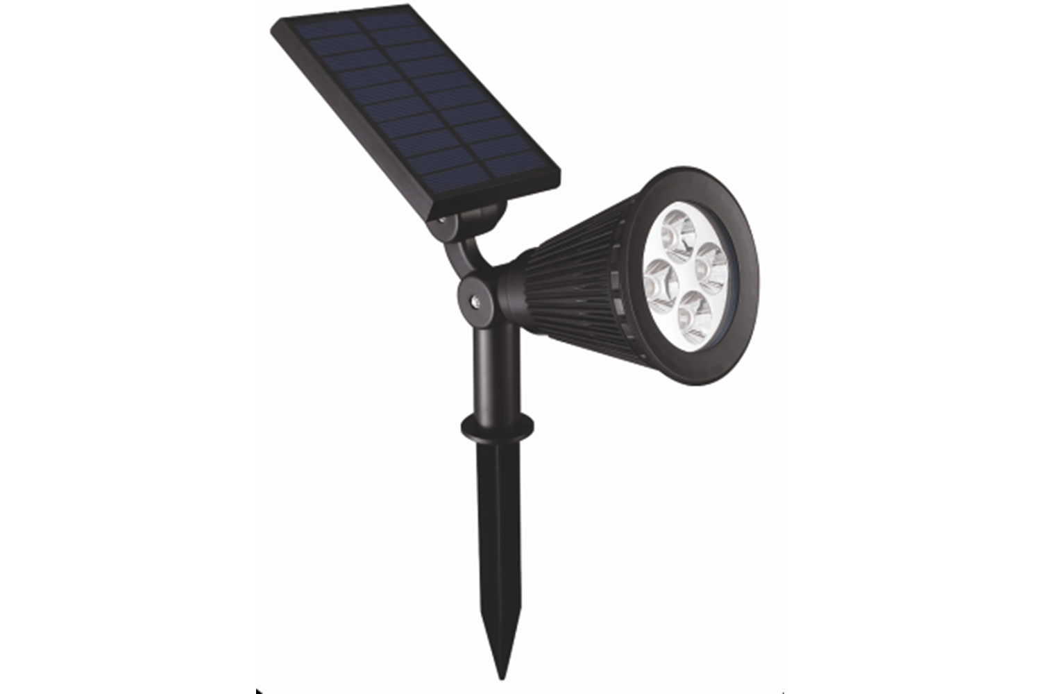 Hightek HT-3924 7W Kazıklı Solar Çim Armatürü Yeşil