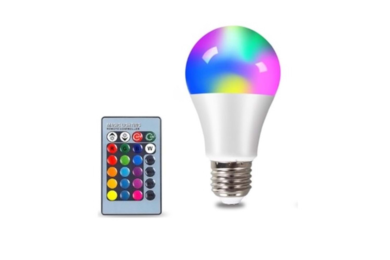 Hightek HT-4018 3W RGB LED Ampül