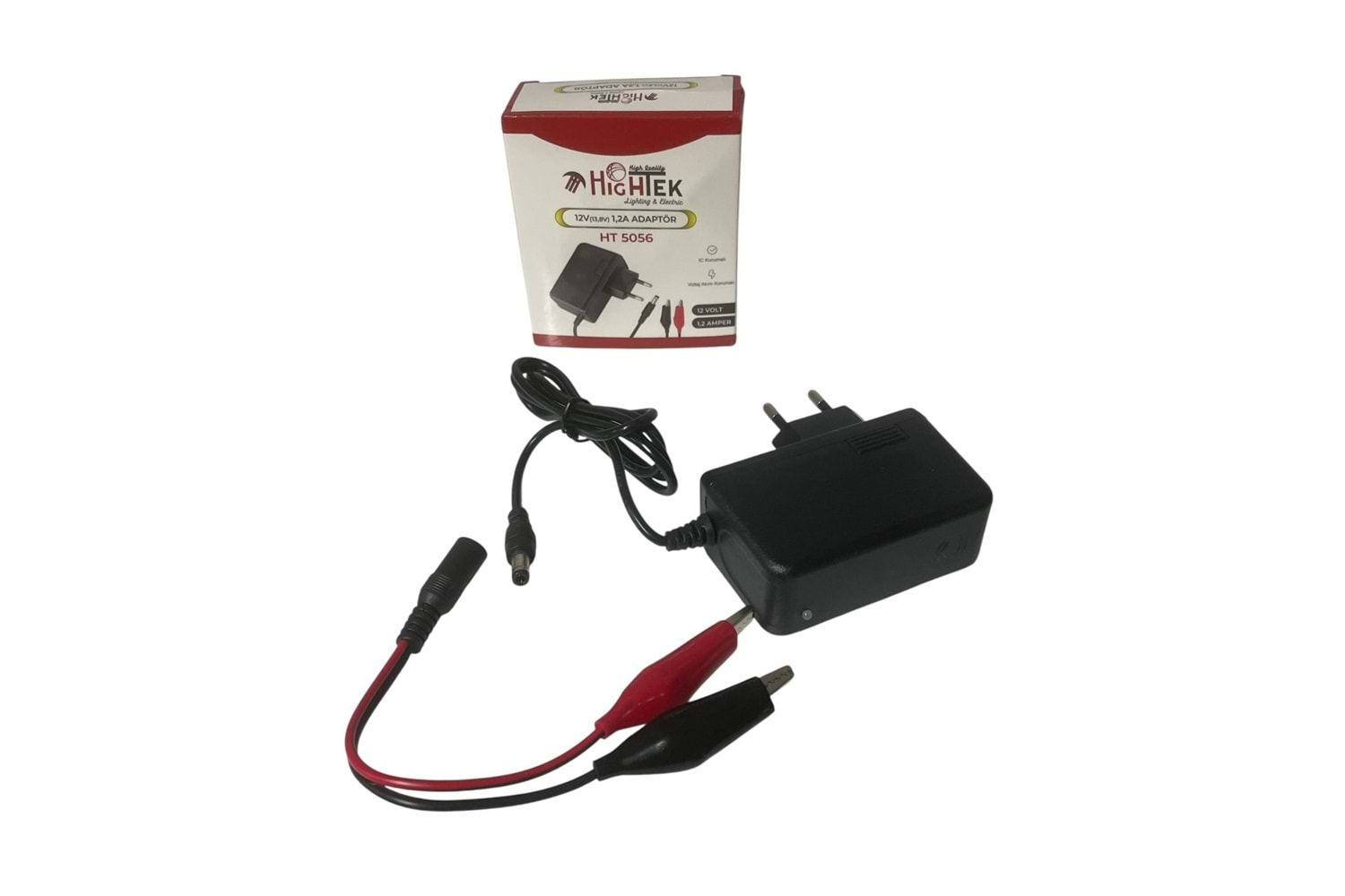 Hightek HT-5057 12 Volt 2.5 Amper Aku Şarj Adaptörü