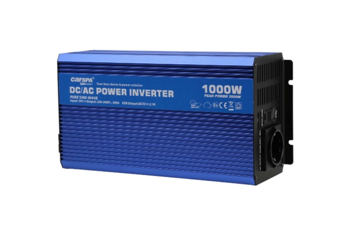Carspa 1000W 12V Tam Sinüs İnverter (Solar Jeneratör)
