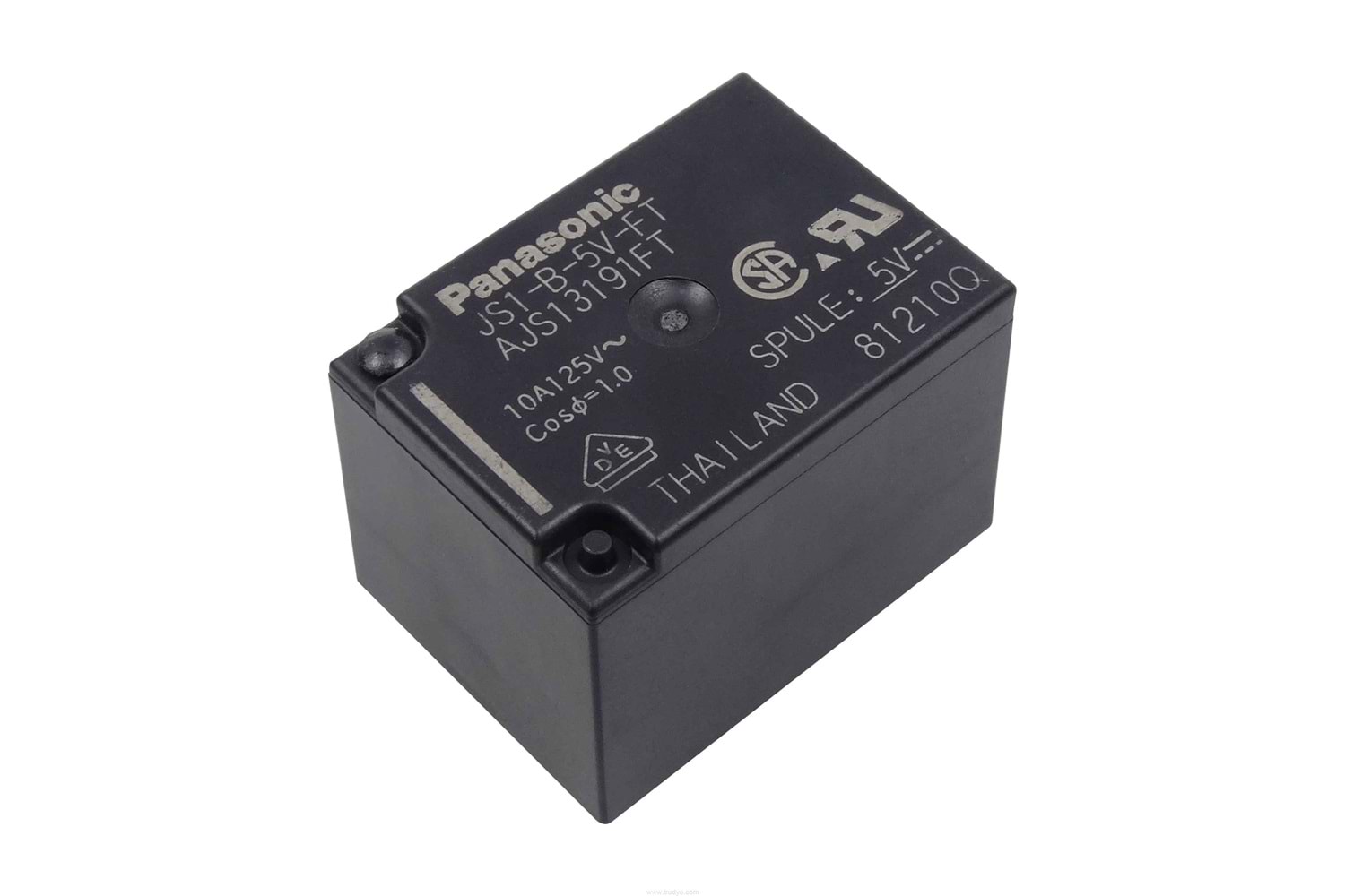 Röle - PANASONIC JS1-B-5V-FT POWER 10A 5VDC ULTRA MINI PCB TYPE