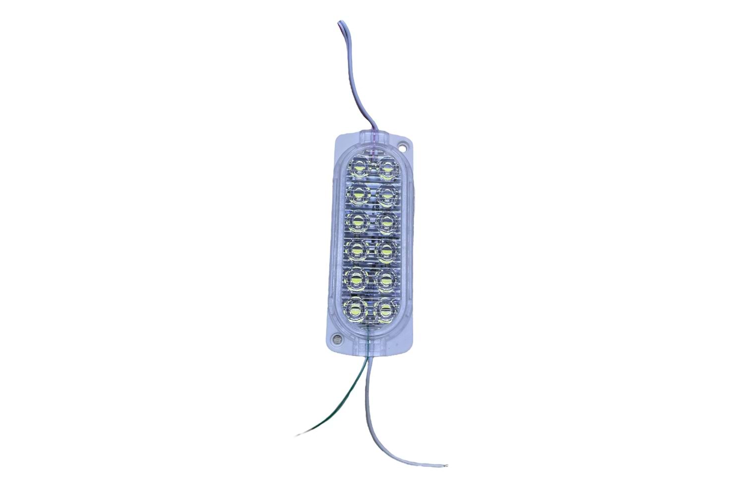 Saminatronik 12V 12 Ledli Çakar Animasyonlu Modül - BEYAZ