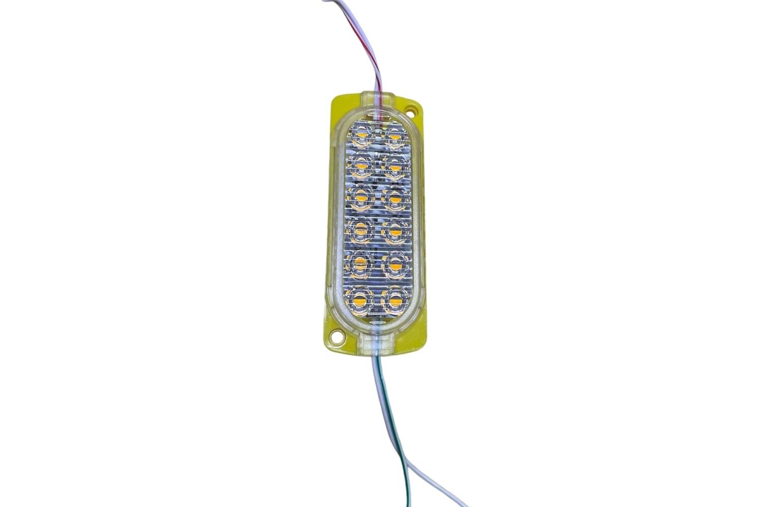 Saminatronik 12V 12 Ledli Çakar Animasyonlu Modül - SARI