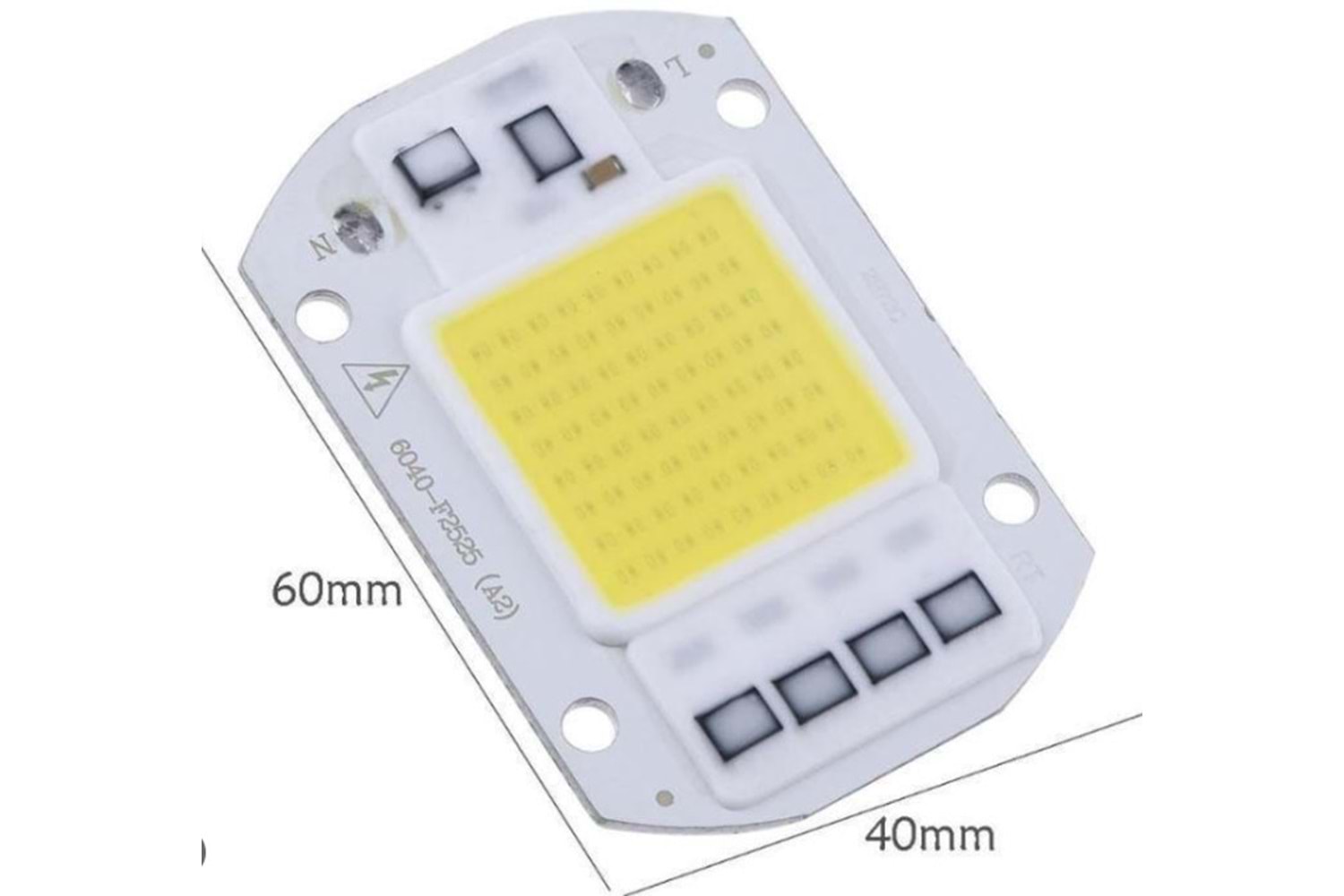 Saminatronik 220V 50W Cop Led Beyaz Işık