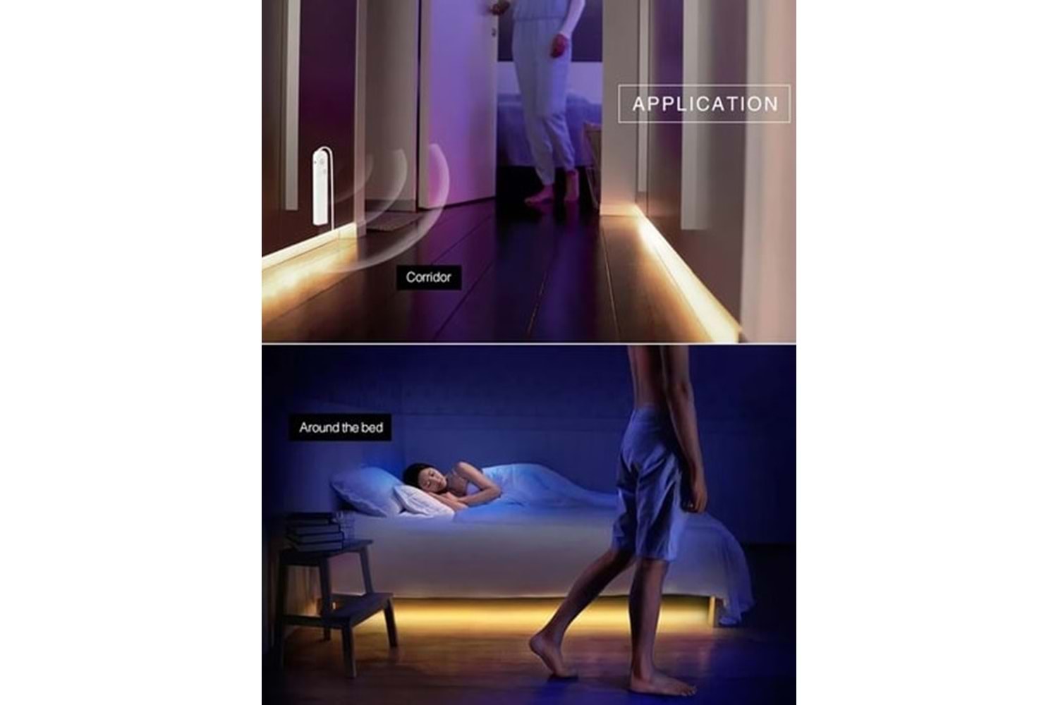 Saminatronik Hareket Sensörlü 1mt Şerit Led