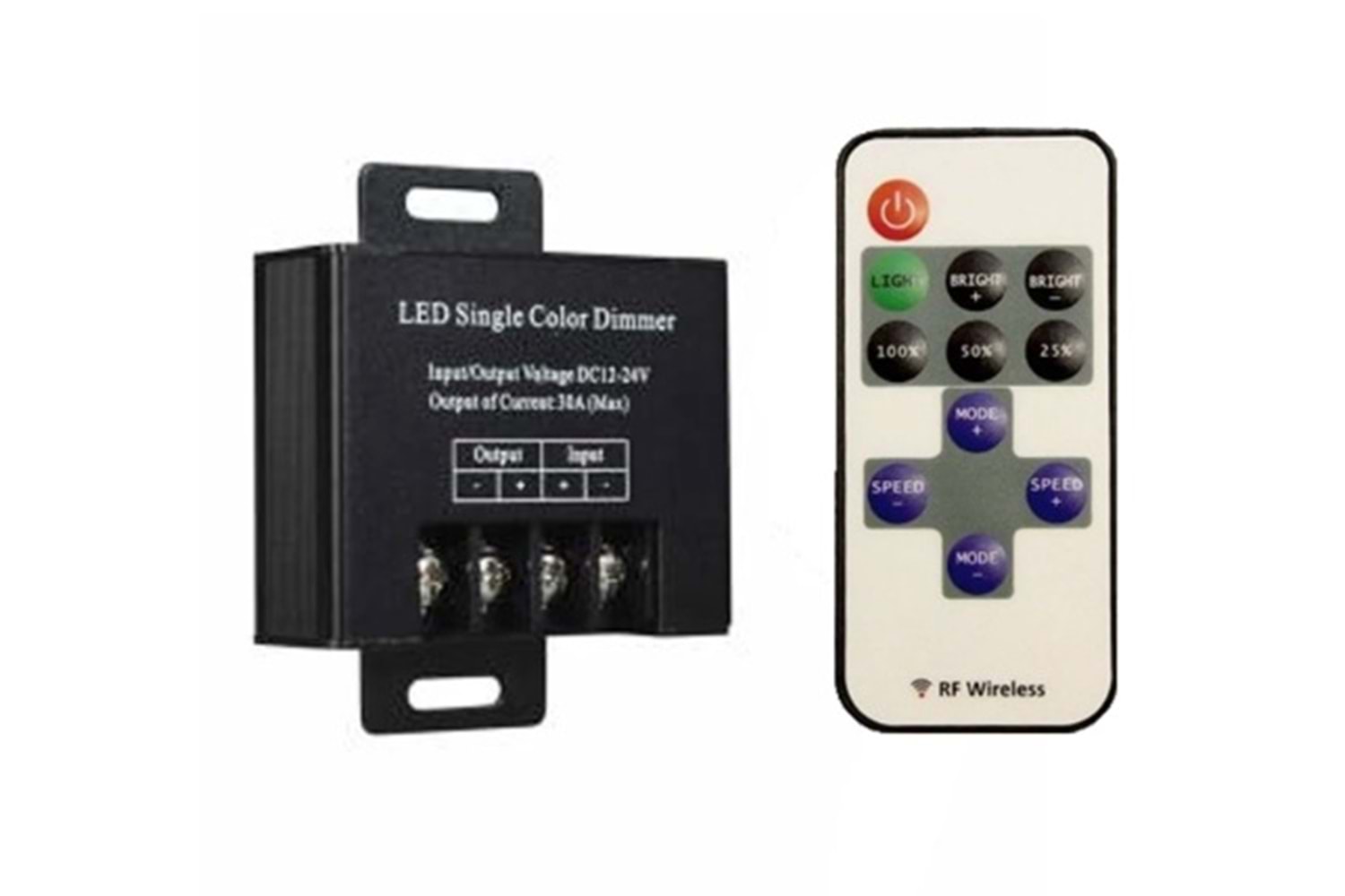 Saminatronik 36 Amper RF Kumandalı Tek Renk Dimmer