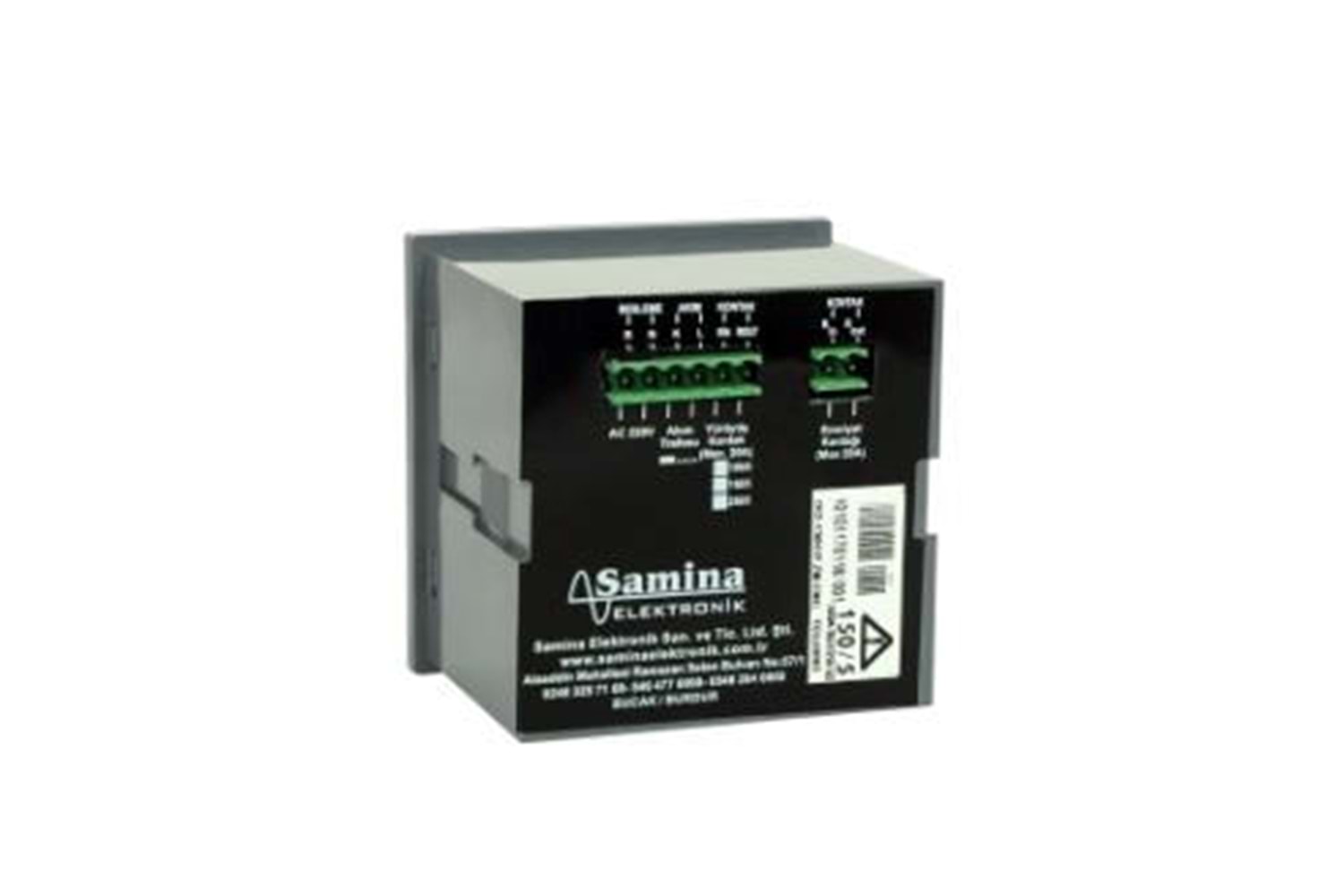 SAMİNA OCI-1301/P 1-FAZ KONTROL ADJ. AMPERMETRE