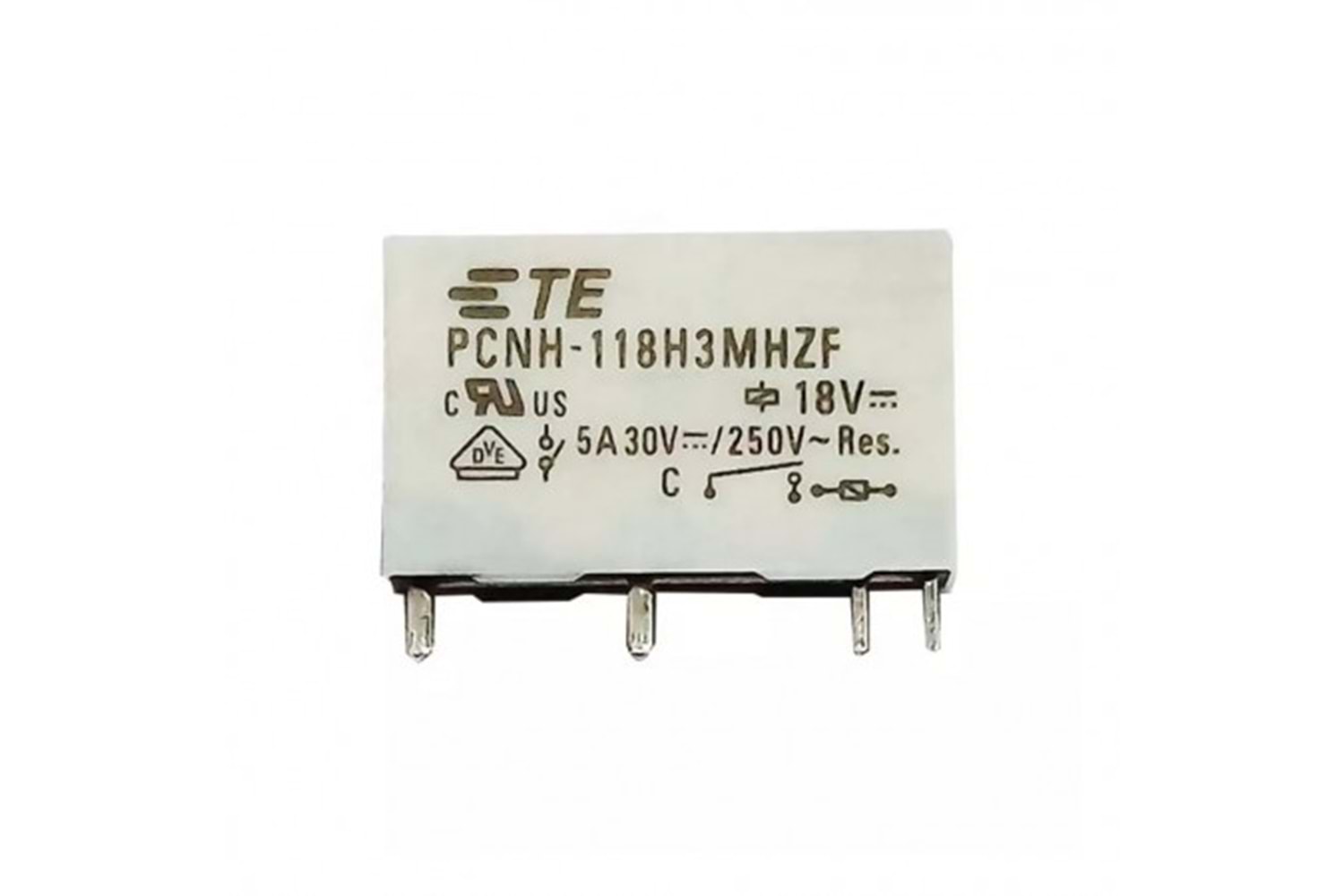 Röle - PCNH-124H3MHZF 5A 24V 1 No Tyco Röle