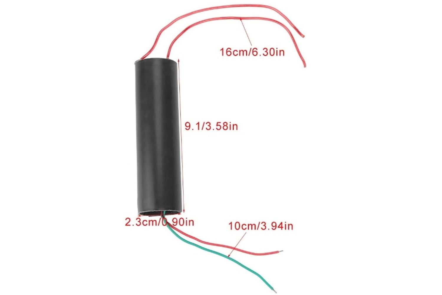 Saminatronik 3/6V To 400KV Yüksek Voltaj Transformatörü - Ark Darbesi Ateşleme Bobini