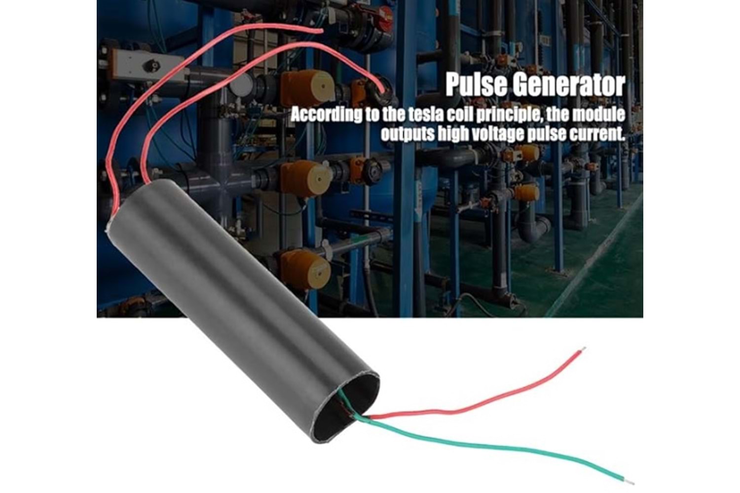 Saminatronik 3/6V To 400KV Yüksek Voltaj Transformatörü - Ark Darbesi Ateşleme Bobini