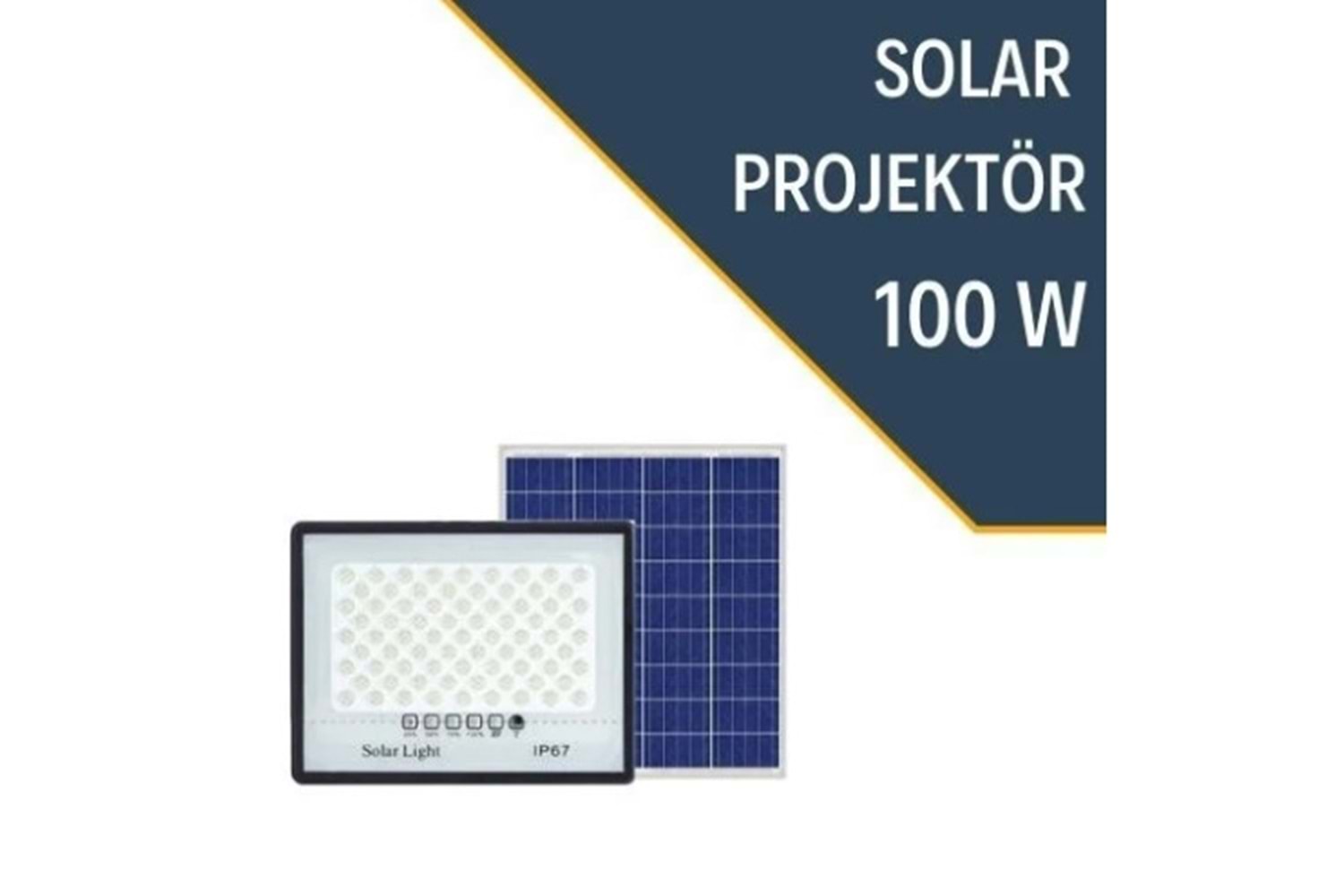 Lexron 100W Solar Projektör