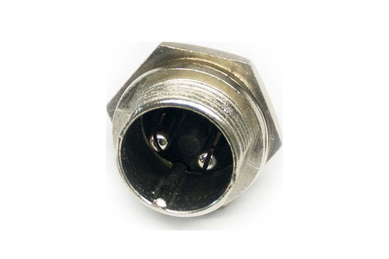 Mike Konnektör 2 Pin Erkek Şase Tip GX16-2P 16mm