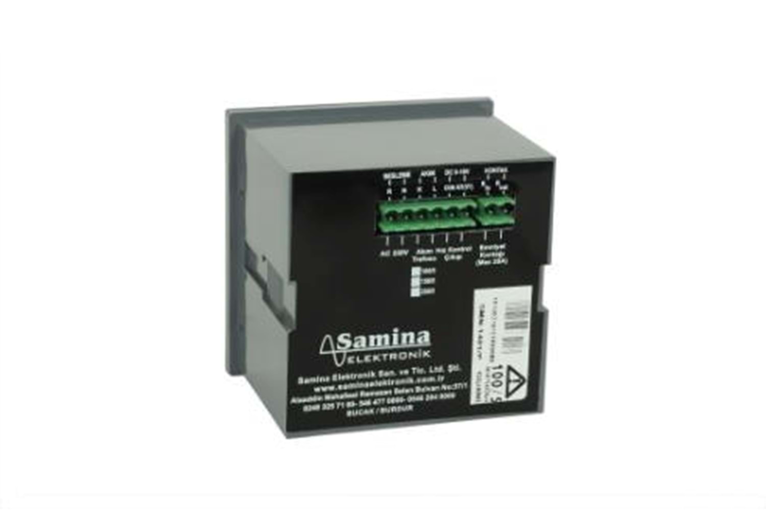 SAMİNA SMN-1401-P 0-10V KONTROL ADJ. AMPERMETRE