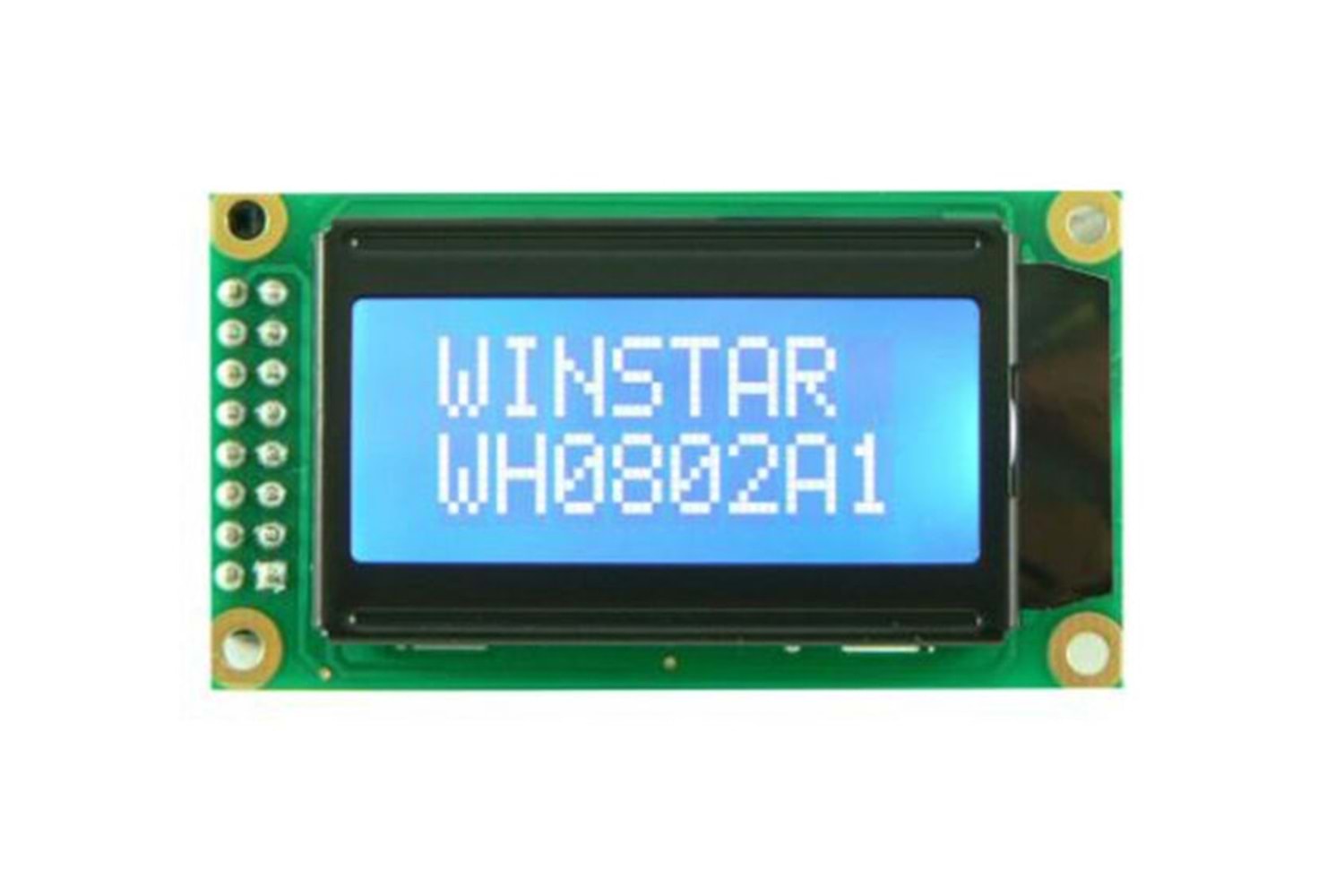 LCD - WINSTAR WH0802A-TMI-ET LCD CHARACTER 8X2 STN NEGATIVE BLUE 5V