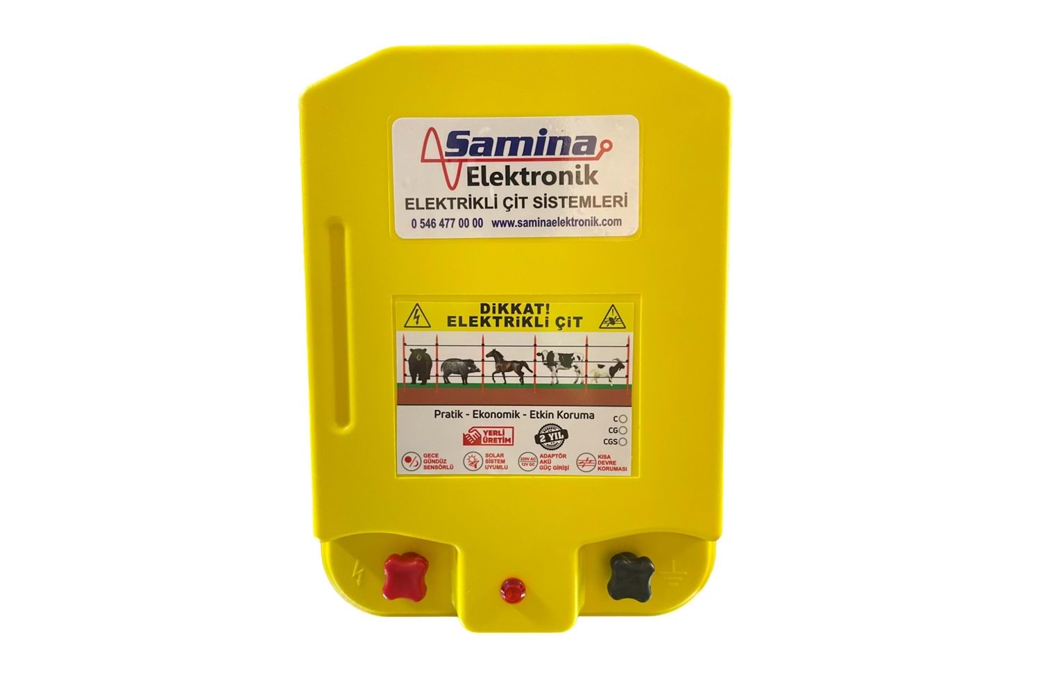 Samina YGS12-2500 Sensörlü Elektrikli Çit Cihazı