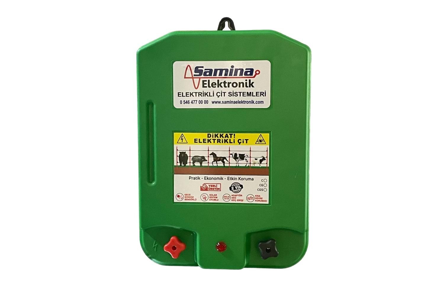 Samina YGS12-3000 Sensörlü Elektrikli Çit Cihazı