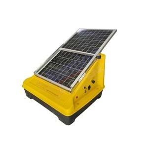 Samina 50P24A4500 Elektrikli Çit Cihazı 50W Panelli 24Ah Jel Akü