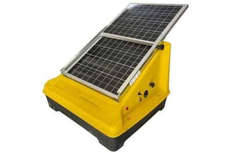 Samina 50P24A4500 Elektrikli Çit Cihazı 50W Panelli 24Ah Jel Akü