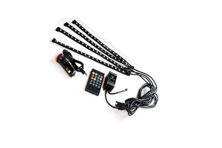 Saminatronik Sese Duyarlı Araç Içi Kumandalı Rgb LED Animasyon Kit