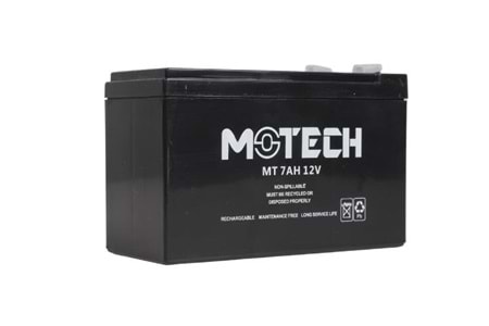 Motech MT-12V 7Ah Kuru Tip UPS Aküsü