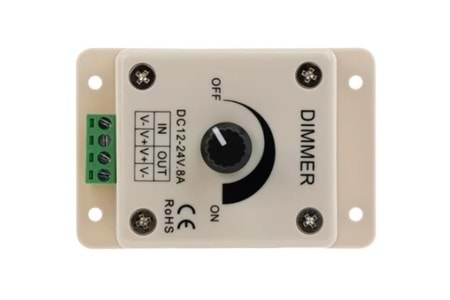 Saminatronik 12-24VDC 8A PWM Dimmer Controller