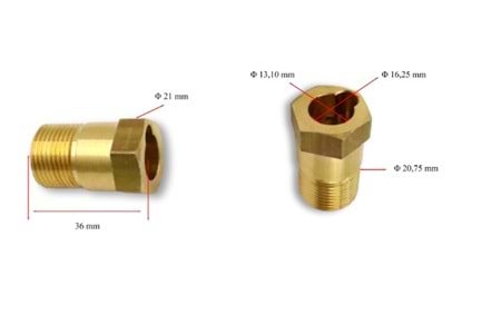 Jack - Trafimed CX0058 35-70 mm² Kaynak Makinesi Dişi Bağlantı Soketi
