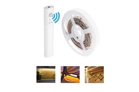 Saminatronik Hareket Sensörlü 1mt Şerit Led